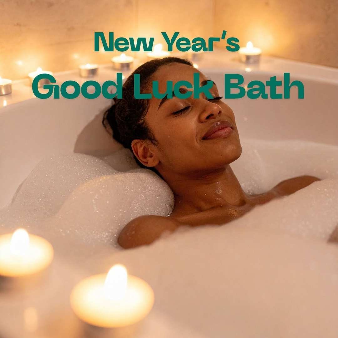 New Year spiritual bath for good luck