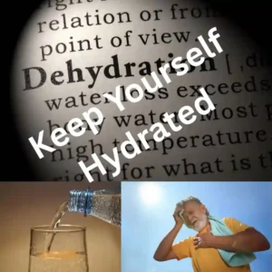Signs you may be dehydrated: